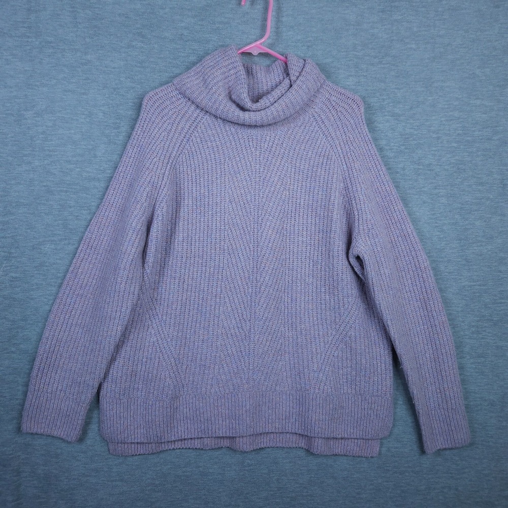 Madewell Women's Mercer Turtle Neck Warm Soft Knitted Pullover Sweater Sz L